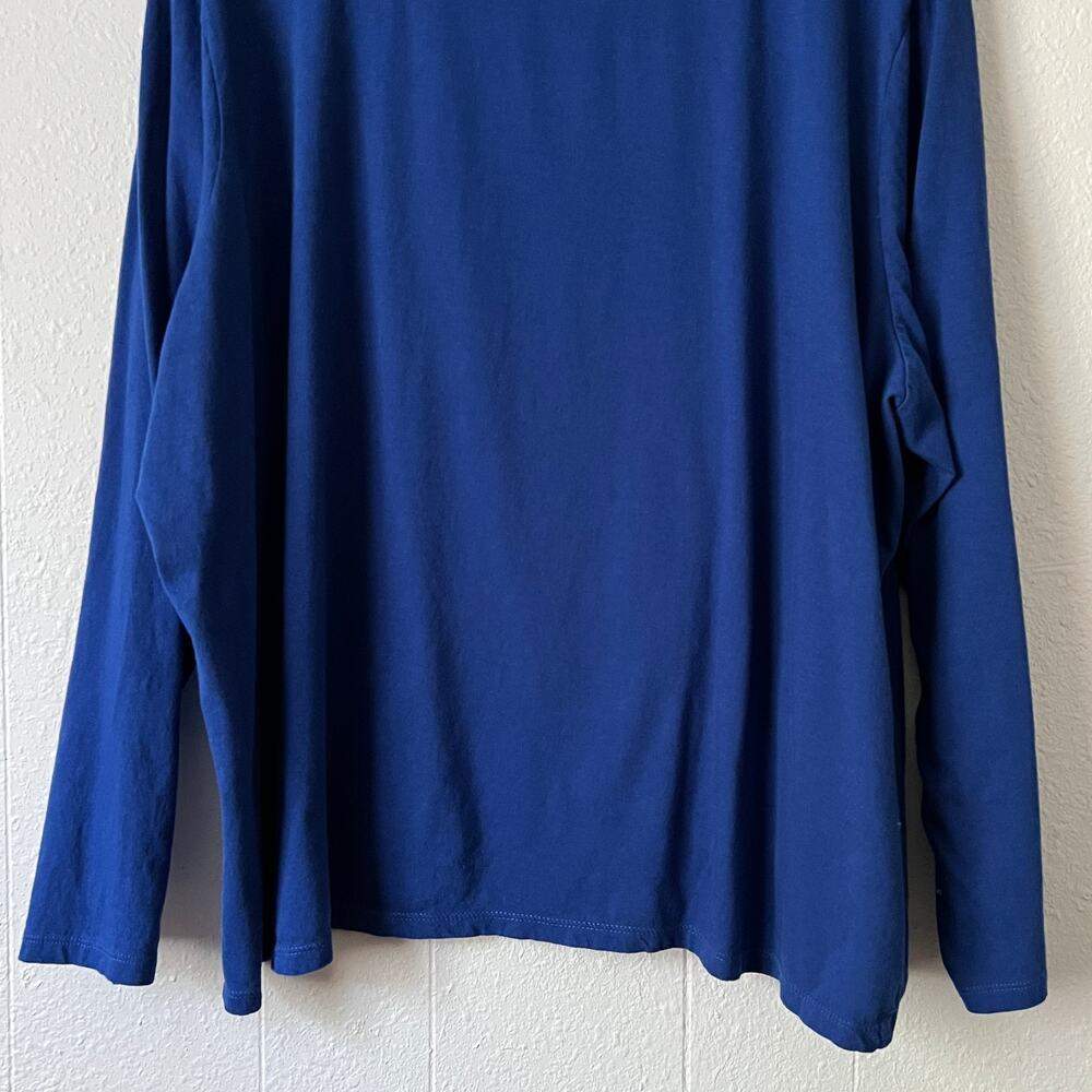 Dip Womens Long Sleeve T-Shirt 3X Organic Cotton Breathable Baselayer Minimalist - Picture 8 of 12